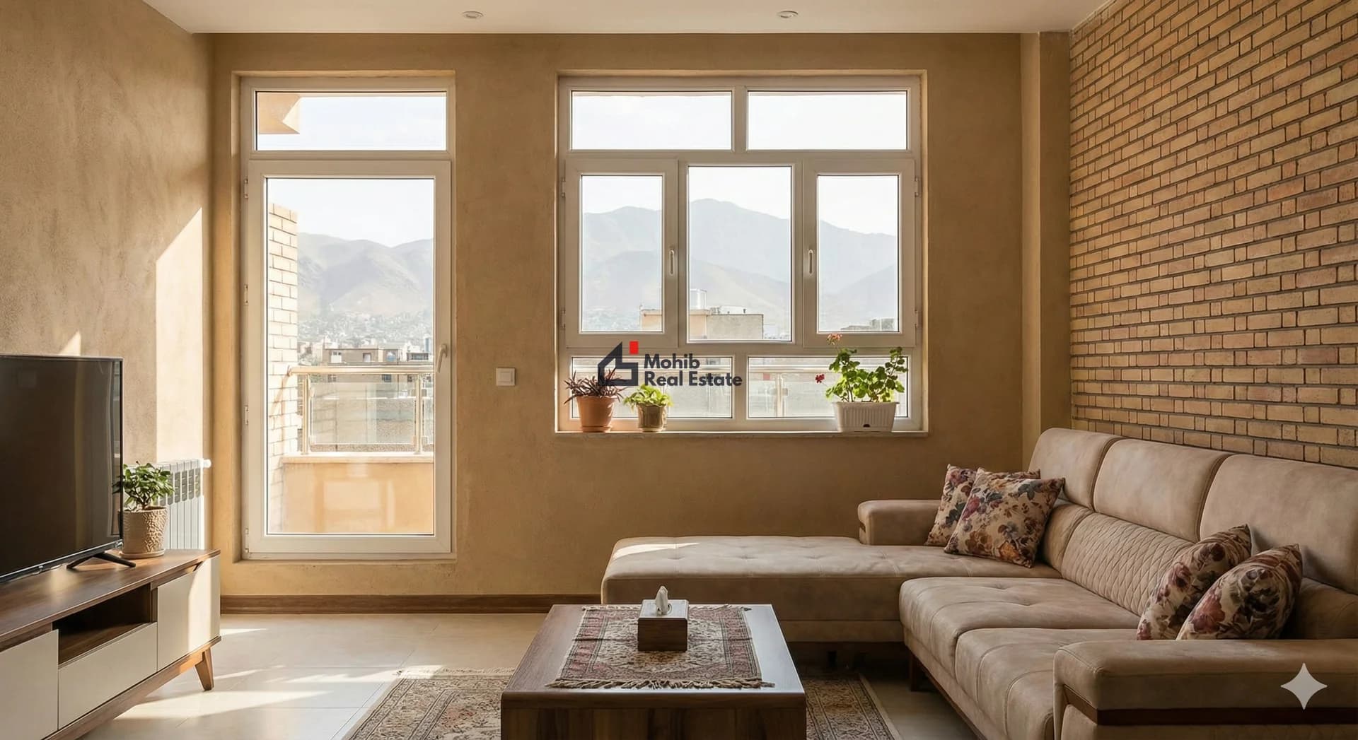 آپارتمان نو ساخ با ۳ اتاق خواب - 1